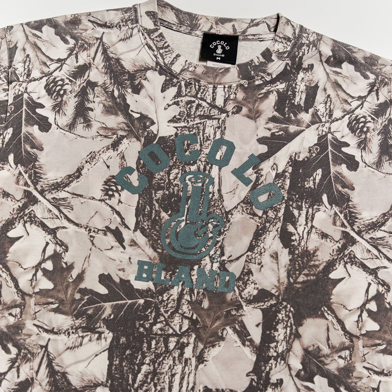 WOOD CAMO OVERSIZED BOX S/S