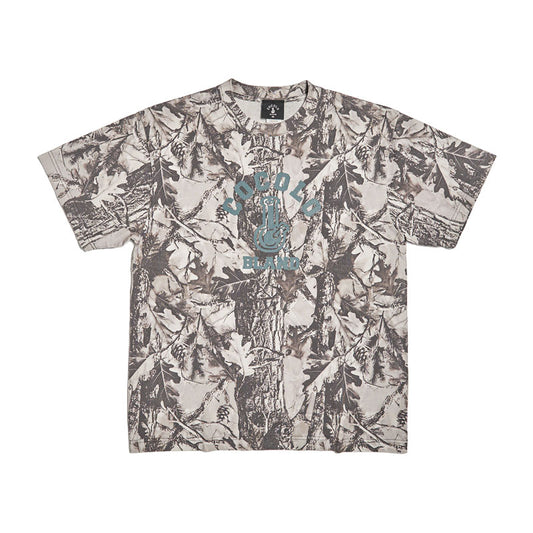WOOD CAMO OVERSIZED BOX S/S